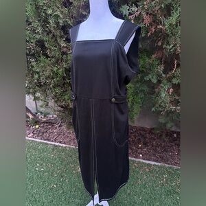 Women’s Derek Heart Plus Black Sleeveless Midi Dress size 1X